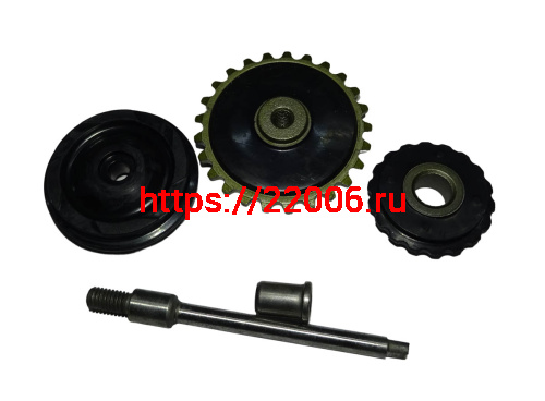 Ролик натяжителя цепи ГРМ 139FMB,  Альфа, Задиак набор №1 (Комплект звезд ГРМ+шток  маслонасоса)