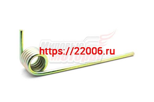 Пружина Буран катков длинная ПРАВАЯ  (завод, Россия)