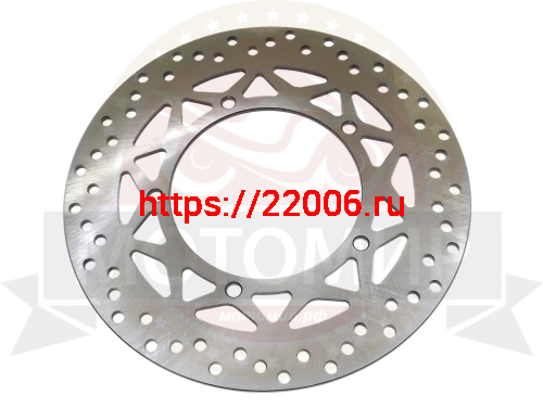 Диск тормозной передний (244х115х4) (отв: 5х78) YBR125 фото 2 Диск тормозной передний (244х115х4) (отв: 5х78) YBR125 фото 2