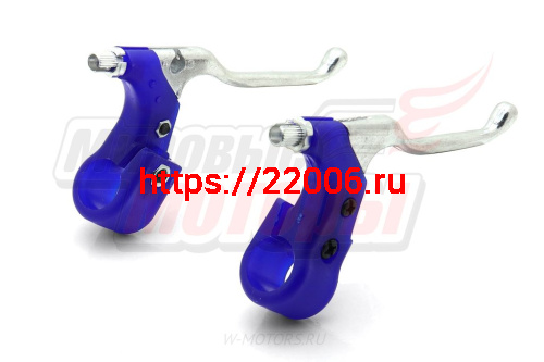 Ручки тормоза (ал. сплав + пластик) разные цвета фото 2 Ручки тормоза (ал. сплав + пластик) разные цвета фото 2