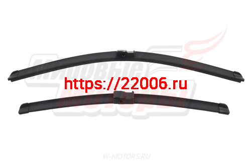 Щётки стеклоочистителя комплект 2 шт. HEMEN 450/550 мм (HP5545C) фото 2