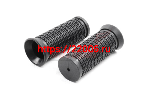 Ручки руля вело 75мм (пара) (XL-G21) мелкий шип, черные Ручки руля вело 75мм (пара) (XL-G21) мелкий шип, черные