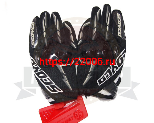Перчатки SCOYCO (оригинал) MC-101, черные, р-р М Перчатки SCOYCO (оригинал) MC-101, черные, р-р М