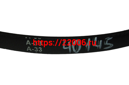 Ремень А868 (868 Lp) или DIN А33 (проф А, Ш=13мм, В=8мм, РД=868мм) 1д=25,4мм (Снегоуборщика) фото 2 Ремень А868 (868 Lp) или DIN А33 (проф А, Ш=13мм, В=8мм, РД=868мм) 1д=25,4мм (Снегоуборщика) фото 2