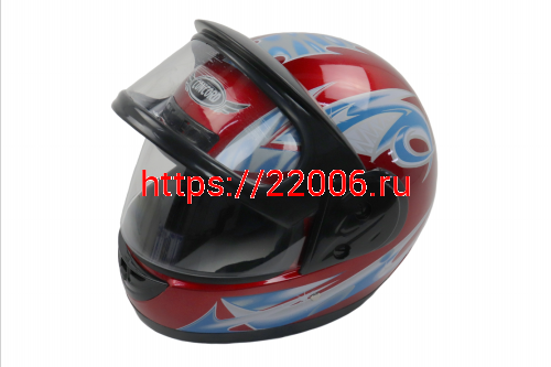 Шлем CONCORD XZF01 красный "XL(61-62)" (интеграл) фото 2 Шлем CONCORD XZF01 красный "XL(61-62)" (интеграл) фото 2