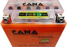 Аккумулятор CANA гелевый 12v/10hr YTX12-BS - orange (180EN, iGel, 152*88*131, 2,5кг, +) 6, тест