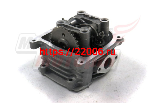 Головка цилиндра 4х такт. дв.139QMB (47 мм, 70см3) ПОЛНОСТЬЮ В СБОРЕ (клапана+постель распредв.+распредвал+звезда ГРМ) фото 2 Головка цилиндра 4х такт. дв.139QMB (47 мм, 70см3) ПОЛНОСТЬЮ В СБОРЕ (клапана+постель распредв.+распредвал+звезда ГРМ) фото 2