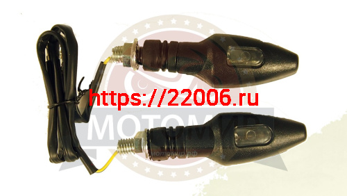 Боковой фонарь (LED) (компл. - 1 пар) WKT-TL-09 черный фото 2