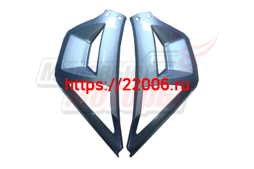 Облицовка передняя боковая (ПАРА) (синяя) Fever, Cyber