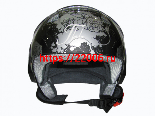 Мотошлем THH T-9 №3 matte black/silver (XS)