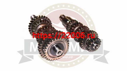 Коробка в сборе СВВ250 см3  вал под гайку фото 3