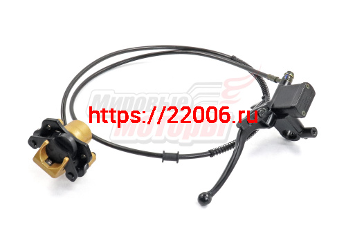 Гидравлика задн. тормоза ATV L 1600mm (м/у креп. отверст.63мм) ZERO, COUGAR, SKELETON