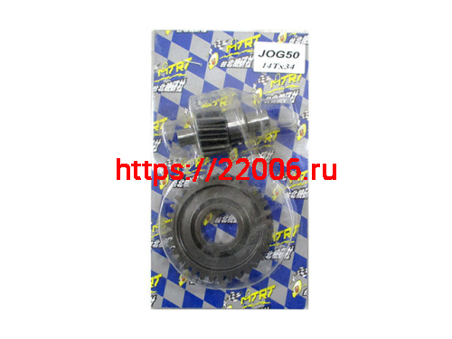 Шестерни редуктора спортивные Yamaha Jog 50 14*34 MTRT TW Шестерни редуктора спортивные Yamaha Jog 50 14*34 MTRT TW