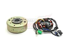 Зажигание в сборе с маховиком 1P57F (150cc c реверсом)