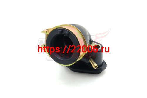 Патрубок (впускной коллектор) карбюратора двиг.4х такт. 50-80см3 Патрубок (впускной коллектор) карбюратора двиг.4х такт. 50-80см3