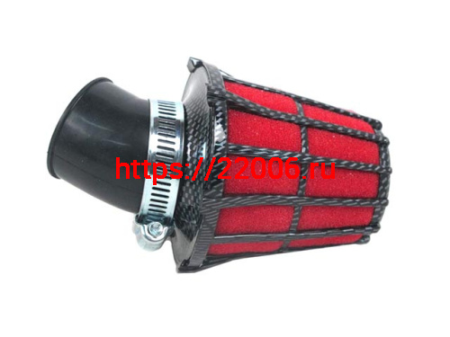 Фильтр воздушный нулевого сопротивления (А-класс) d-39мм Фильтр воздушный нулевого сопротивления (А-класс) d-39мм