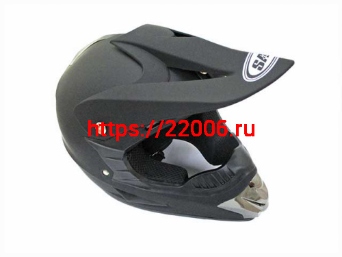 Мотошлем T125 Детский Кросс черный матовый (L)