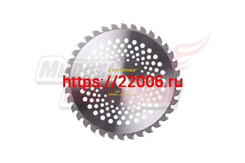 Нож мет. 230мм 36z CHAMPION (36/230/25.4) с зубц. из тв.сплава Speed (SRM-2305SI/2655SI) (C5172)