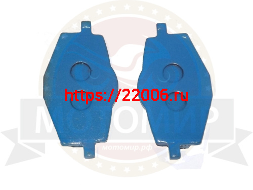 Колодки тормозные дисковые ATV 200-500 ,Yamaha YBR125  №2 (НАБОР) фото 2