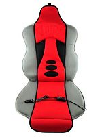 Массажер автомобильный (красно-серый, поясничная область)