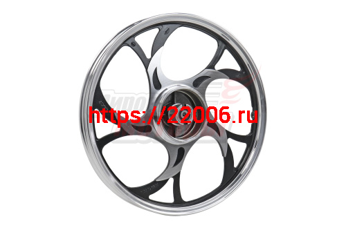 Обод Delta, Zodiak,Alpha,ОВ-70 1,40-17 литой передний 17" ТИП1(ЧЕРНЫЙ) подшипник 6300-RS(под ось d10)