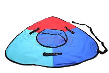 Тюбинг "Ватрушка" СЕРИЯ ЭКСКЛЮЗИВ треугольная с пласт.ручками СВ-ТУ-09Д