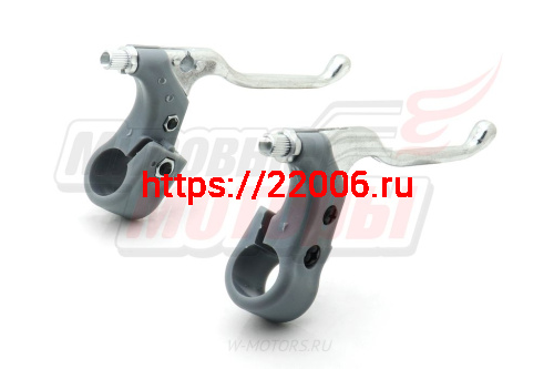 Ручки тормоза (ал. сплав + пластик) разные цвета фото 3 Ручки тормоза (ал. сплав + пластик) разные цвета фото 3