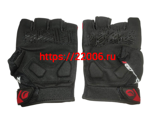 Перчатки PRO-BIKER MCS-57B без пальцев (чёрно-красные), р-р M фото 2 Перчатки PRO-BIKER MCS-57B без пальцев (чёрно-красные), р-р M фото 2