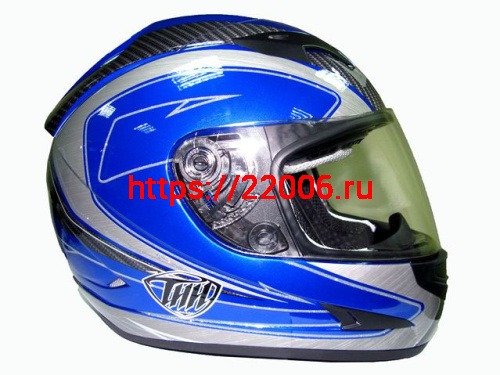 Мотошлем THH TS-42 №7 pearl blue/ gray (M)