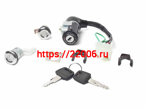 Замок зажигания (комплект) Yamaha Jog Artistic 3KJ SM Замок зажигания (комплект) Yamaha Jog Artistic 3KJ SM