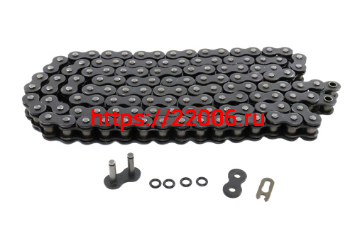 Цепь 124 зв. (525) (O-ring) ("Двойной ресурс", с сальниками) (завод, г.Киров) об.двиг.до 650см3 Цепь 124 зв. (525) (O-ring) ("Двойной ресурс", с сальниками) (завод, г.Киров) об.двиг.до 650см3