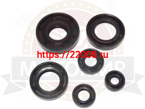 Набор сальников Муравей двигателя (6 шт.) фото 2 Набор сальников Муравей двигателя (6 шт.) фото 2