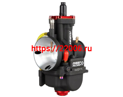 Карбюратор NIBBI Racing PWK32 (YJ), реком.двиг. 250-300 см3 (вход/выход 32 и 55 мм) фото 3
