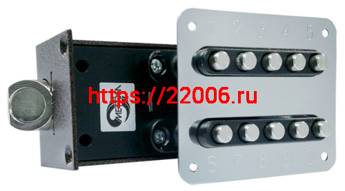 Замок Mettem (Меттэм) кодовый ЗКП-2 /(ЗКП-40)
