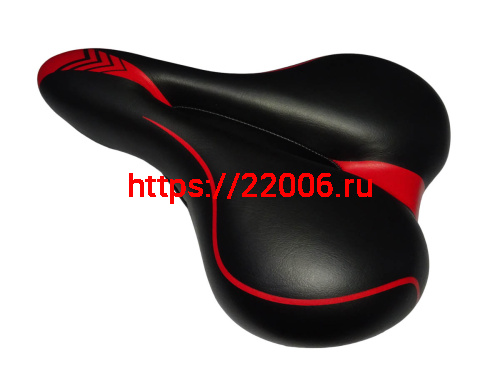 Сиденье вело простое на пружинах 260х210мм, с вентиляцией (HF-AZ-6053) (AZ-5554) STELS Сиденье вело простое на пружинах 260х210мм, с вентиляцией (HF-AZ-6053) (AZ-5554) STELS