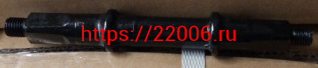 Вал каретки под квадрат, под гайку 127,5мм, резьб.(ось шатунов педалей) (TRB-1149А)(ECA-02) Вал каретки под квадрат, под гайку 127,5мм, резьб.(ось шатунов педалей) (TRB-1149А)(ECA-02)