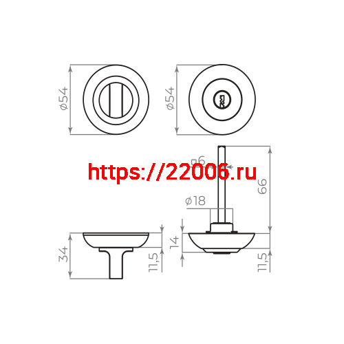 Ручка поворотная Ajax (Аякс) с фиксацией ключом BK6.FIX.JR GP-5 золото фото 2 Ручка поворотная Ajax (Аякс) с фиксацией ключом BK6.FIX.JR GP-5 золото фото 2