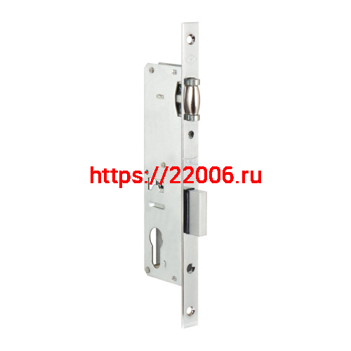Корпус Kale kilit (Кале килит) узкопрофильного замка с роликовой защёлкой 155 (35 mm) w/b (никель) Корпус Kale kilit (Кале килит) узкопрофильного замка с роликовой защёлкой 155 (35 mm) w/b (никель)