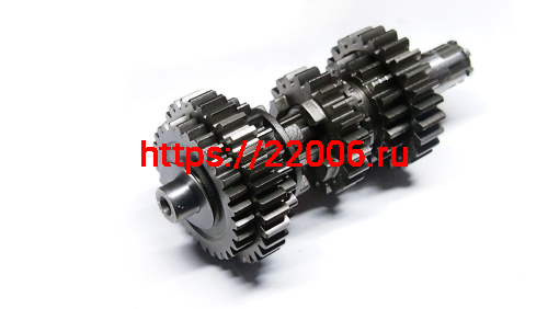 Вал вторичный CB250 см3 Zongshen ZS 174MN-3 в сборе (100055107) фото 2