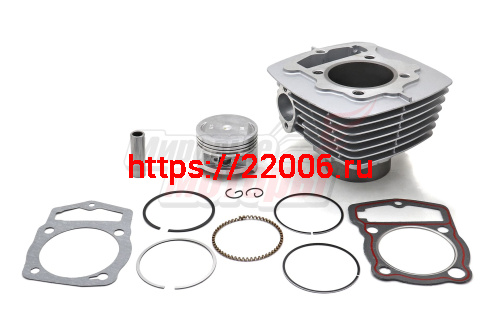 Цилиндро-поршневая группа в сборе 163FML-2 (200cc) D63,5,p15 (CB200)