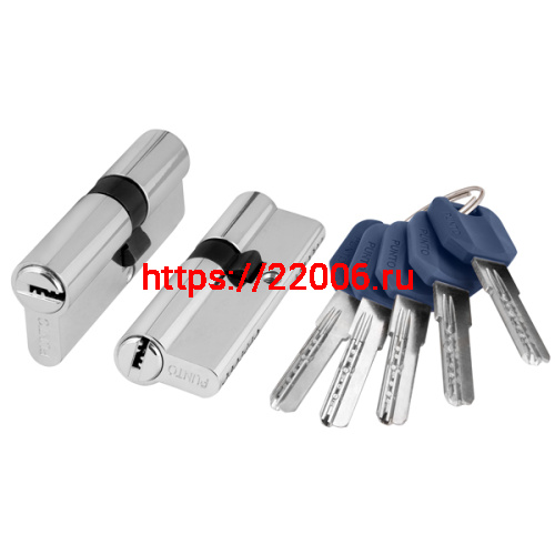 Цилиндровый Punto (Пунто) механизм (Z400/100) Z4000Key100(30+10+60) CP хром