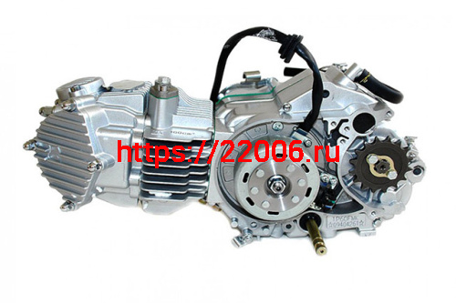 Двигатель 150см3 YX, кикстартер запуск с любой передачи тип KLX