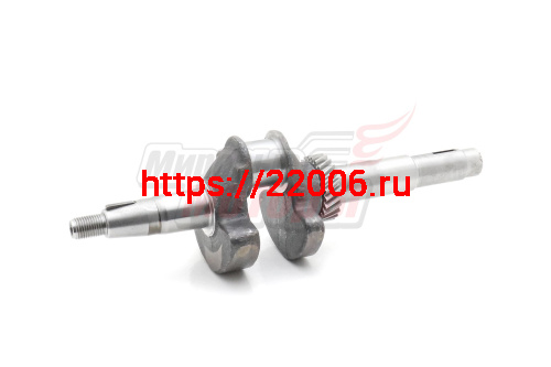 Коленвал 1P70FV-B L4 d20 и d22 и d25,4, ОДНА шпонка (ОРИГИНАЛ, "LIFAN")