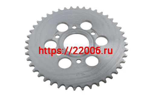 Звезда ведомая 44z (520) CG125-250, CB125-250; PHANTOM, ZF-KY, EKONIKA (ZF250-2) (6х48, D58)
