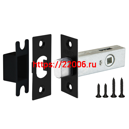 Задвижка Punto (Пунто) врезная METDB-45 (DB-45) BL черный Задвижка Punto (Пунто) врезная METDB-45 (DB-45) BL черный