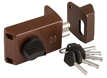 Замок Sam (Сам) накладной ЗНД1А/Д полимер/покр /88300/