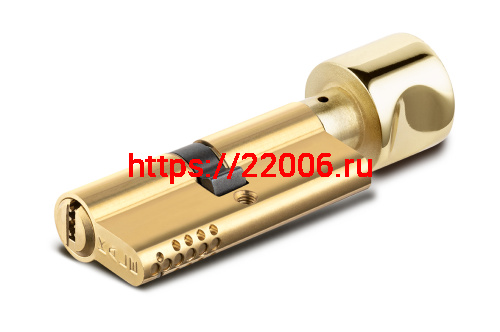 Цилиндровый механизм Kale kilit (Кале килит) с вертушкой 164 OBS SCE/80 (35+10+35) mm латунь 5 кл. new фото 3