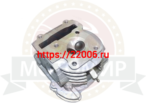 Головка цилиндра 4х такт. в сборе GY6-80 (FT50QT-4, 4А, 10, 18) 47 мм Тюнинг (под шпильки 50 см3)