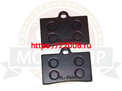 Колодки тормозные дисковые перед. FALCON SPEEDFIRE 250см3 (RF2B815) DH-N095 (Н) фото 2