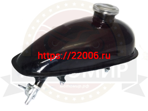 Бензобак Газуля 4 литра черный фото 2 Бензобак Газуля 4 литра черный фото 2